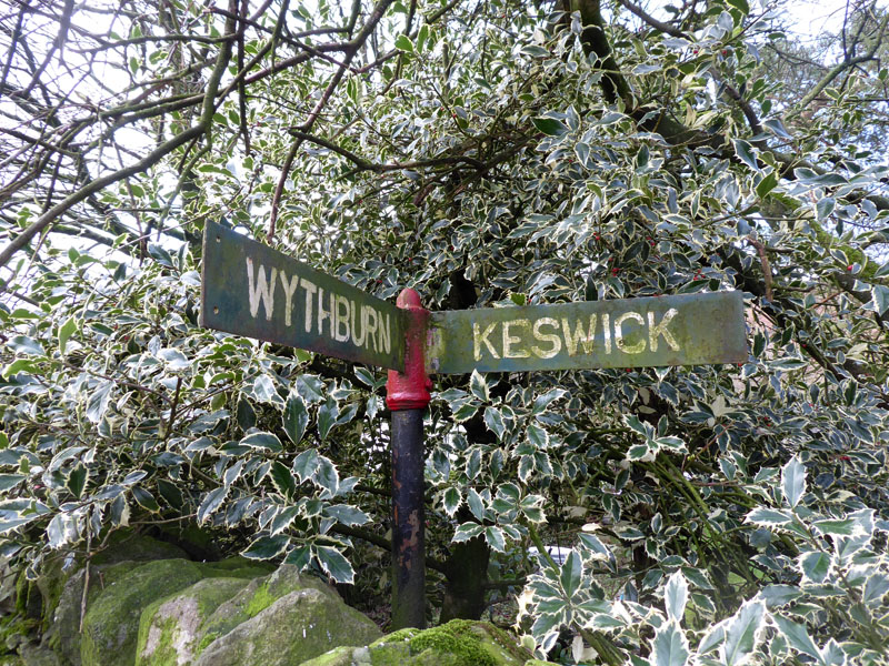 Wythburn Signpost